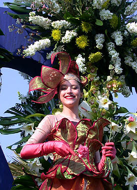 Carnaval de Nice - La bataille de fleurs