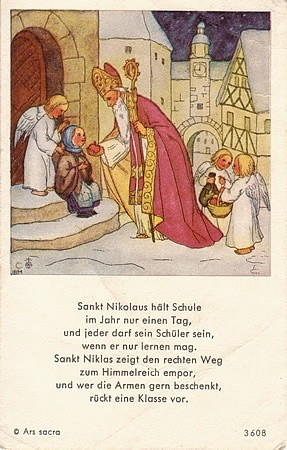Carte de Saint Nicolas