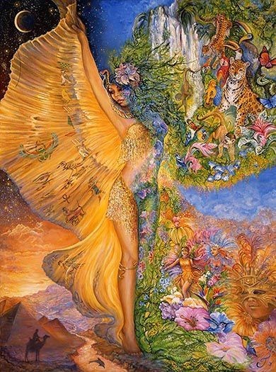 Peinture féerique de Josephine Wall