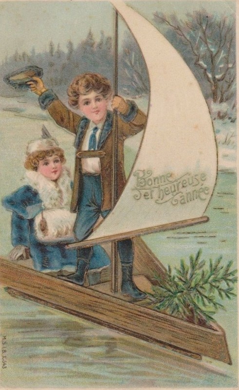 Carte de bonne année 