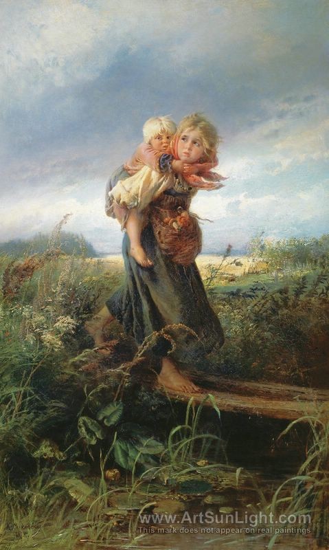 Peinture de Egorovich Konstantin Makovsky 