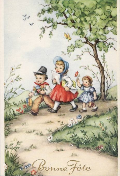 Carte enfant "bonne fête"