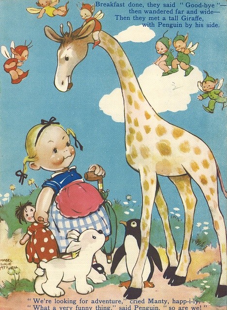 Illustration de Mabel Lucie Attwell