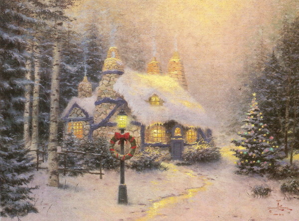 Paysage de neige (Noël)