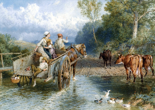 Peinture de Myles Birket Foster