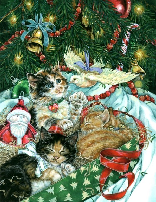 Animaux de Noël