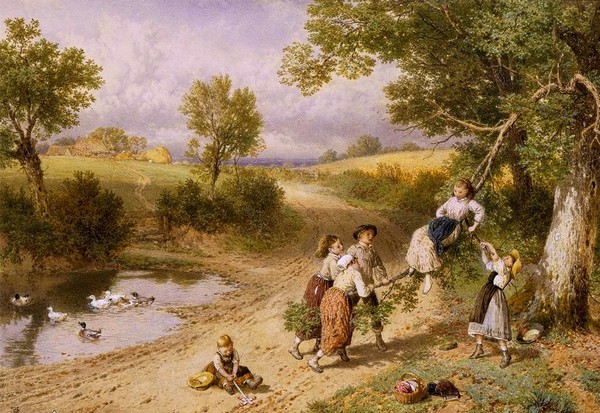 Peinture de Myles Birket Foster