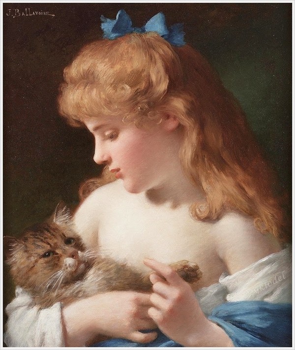 Peinture de Jules Frederic Ballavoine 