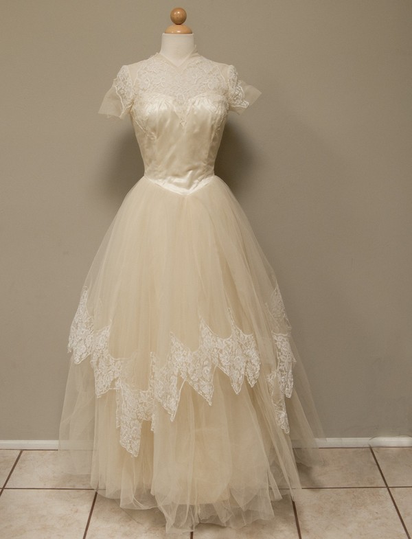 Robe de mariée d'autrefois