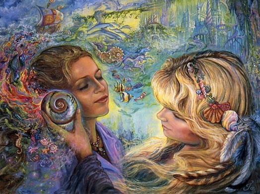 Peinture féérique de Josephine Wall