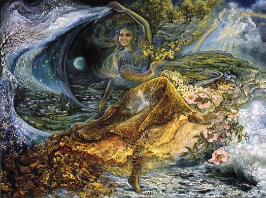 Peinture féérique de Josephine Wall