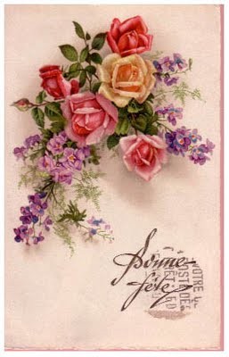 Cartes anciennes de fleurs