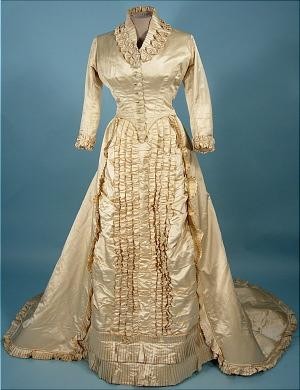 Robe de mariée d'autrefois