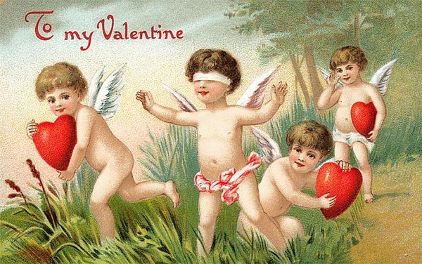 Cartes anciennes  de Saint Valentin