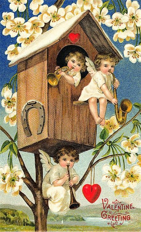 Cartes anciennes  de Saint Valentin