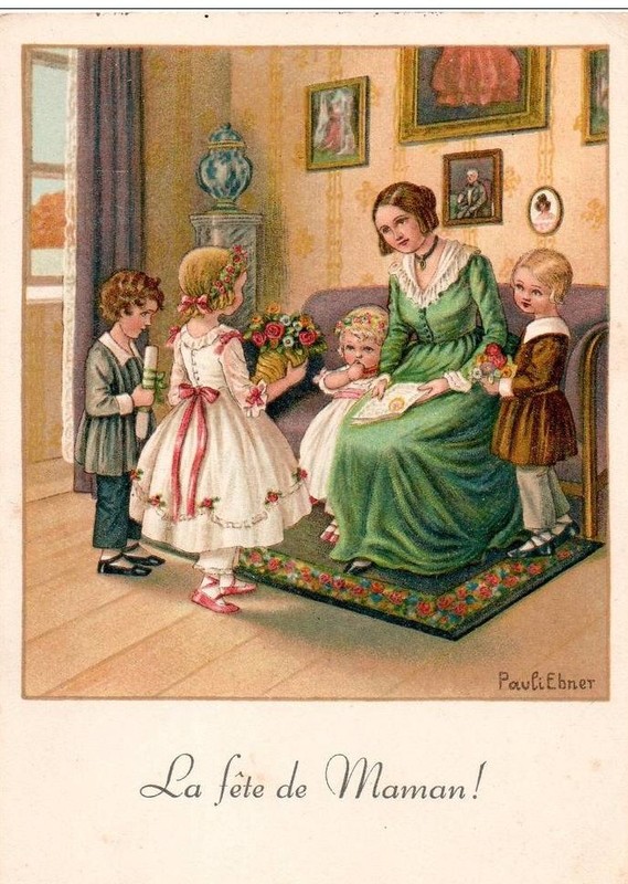 Carte  Fête des mamans