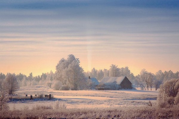 Paysage de neige