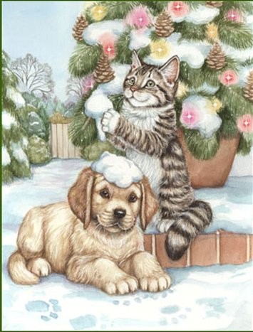 Animaux de Noël