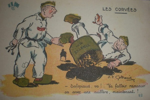 Carte humour militaire