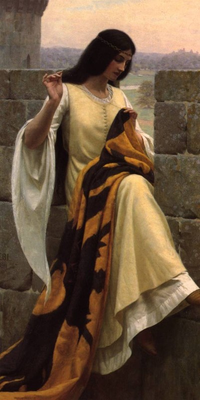 Peinture de Edmund Blair Leighton