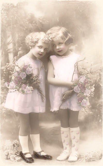 Carte  ancienne enfants