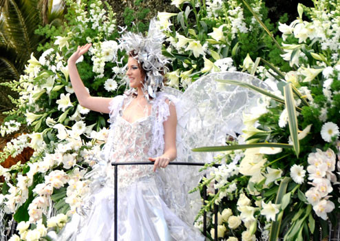 Carnaval de Nice - La bataille de fleurs