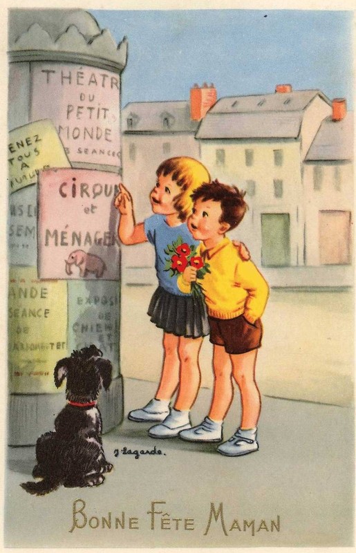 Carte enfant "bonne fête"