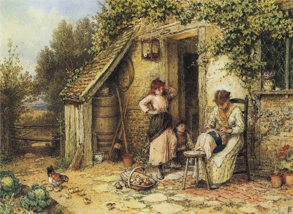 Peinture de Myles Birket Foster