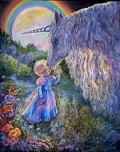 Peinture féerique de Josephine Wall