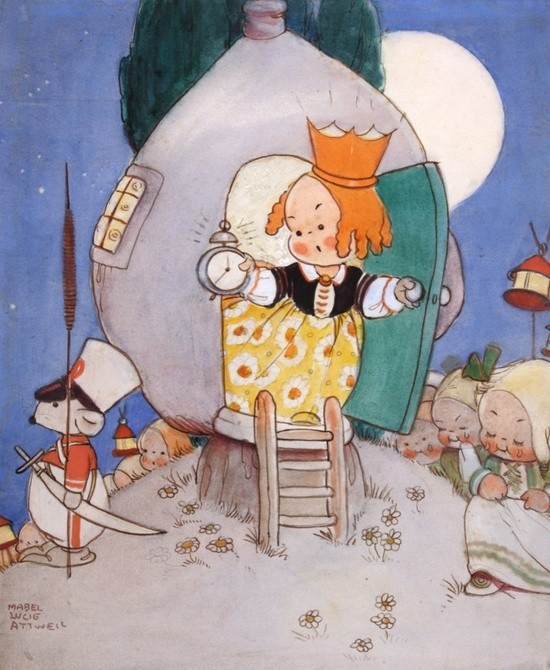 Illustration de Mabel Lucie Attwell