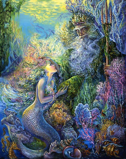 Peinture féérique de Josephine Wall