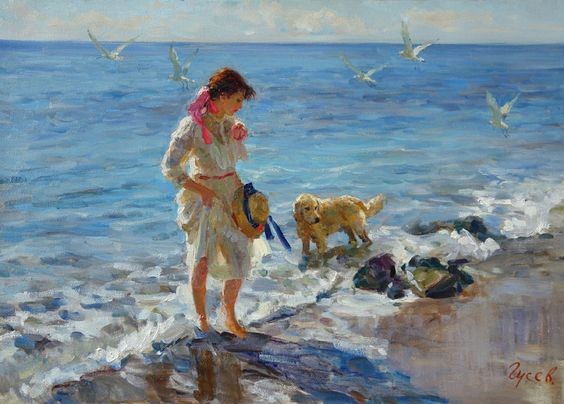 Peinture de Vladimir Gusev.