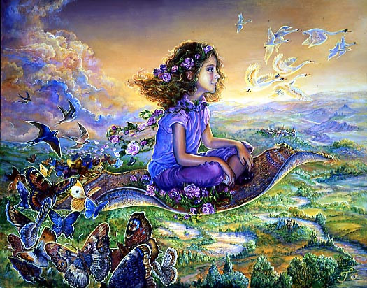 Peinture féérique de Josephine Wall