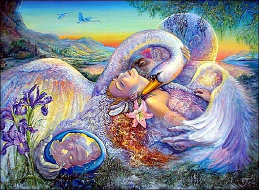 Peinture féerique de Josephine Wall