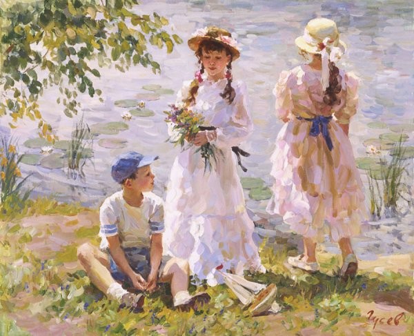 Peinture de Vladimir Gusev.