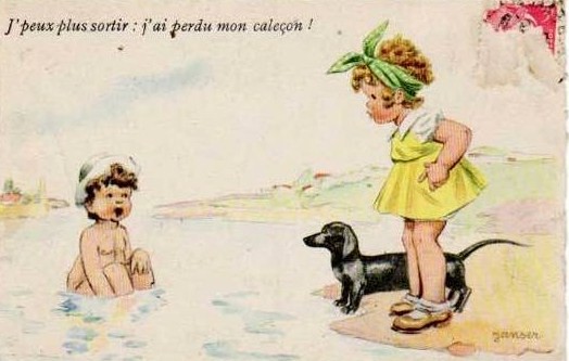 Carte enfant - Humour de Janser