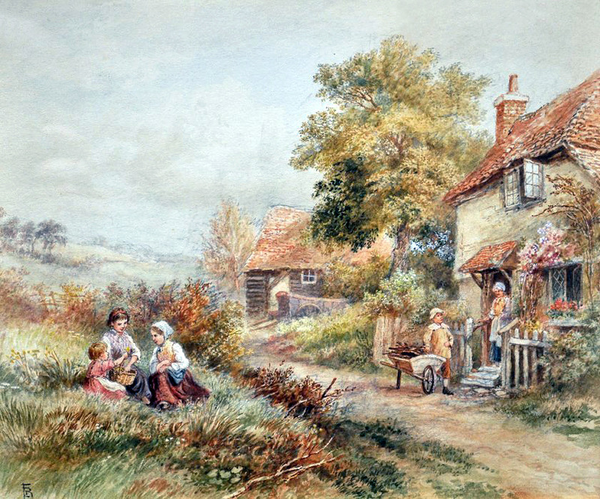 Peinture de Myles Birket Foster