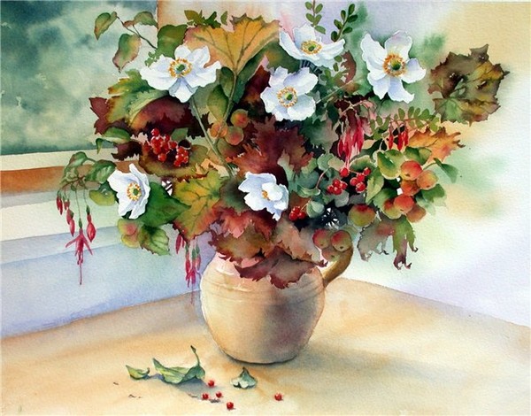 Fleurs de Ann Mortimer.