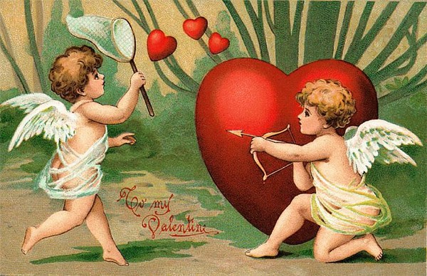 Cartes anciennes  de Saint Valentin