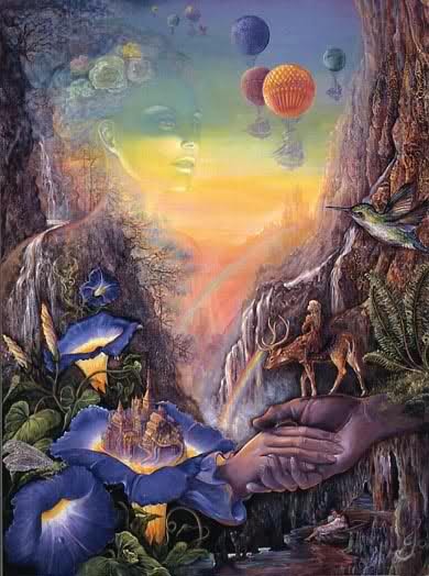 Peinture féérique de Josephine Wall