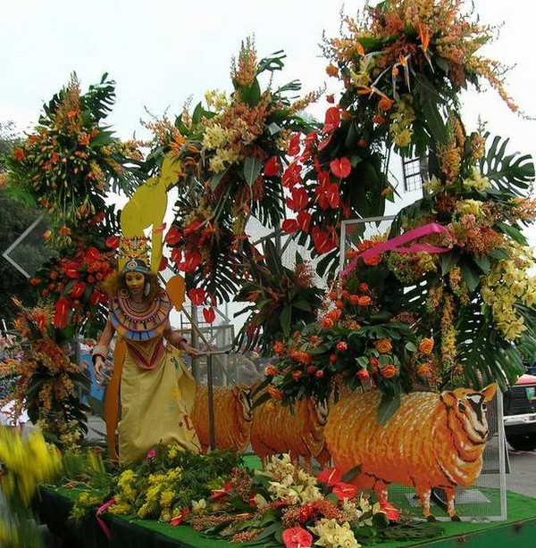 Carnaval de Nice - La bataille de fleurs