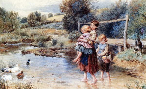 Peinture de Myles Birket Foster