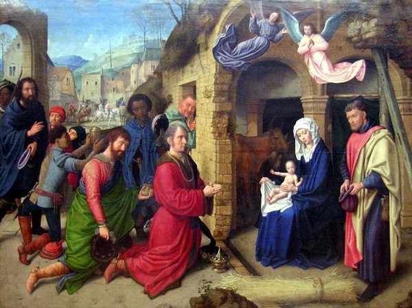 La nativité vue par les peintres