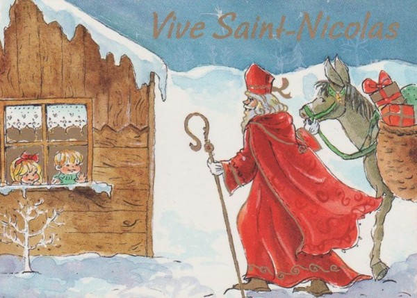 Carte de Saint Nicolas