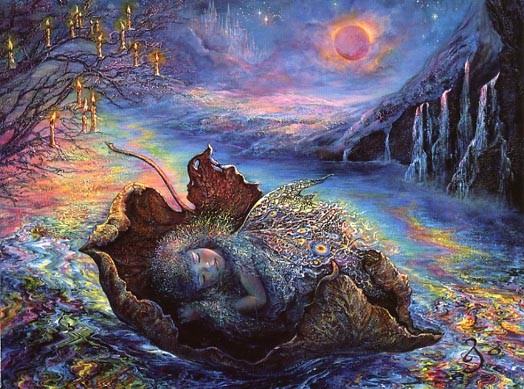 Peinture féérique de Josephine Wall