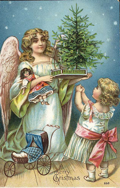 Cartes anciennes  de  Noël
