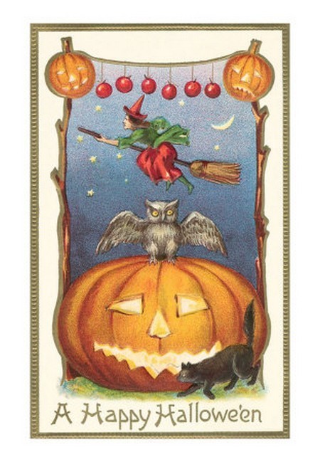 Cartes anciennes - Halloween