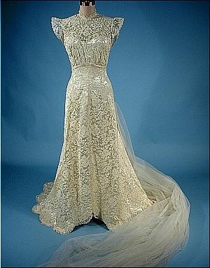 Robe de mariée d'autrefois