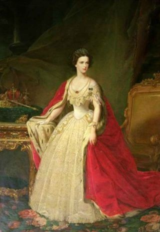 Robe et mariée d'autrefois