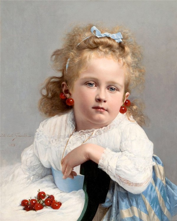  Enfant de Jules Emile Saintin